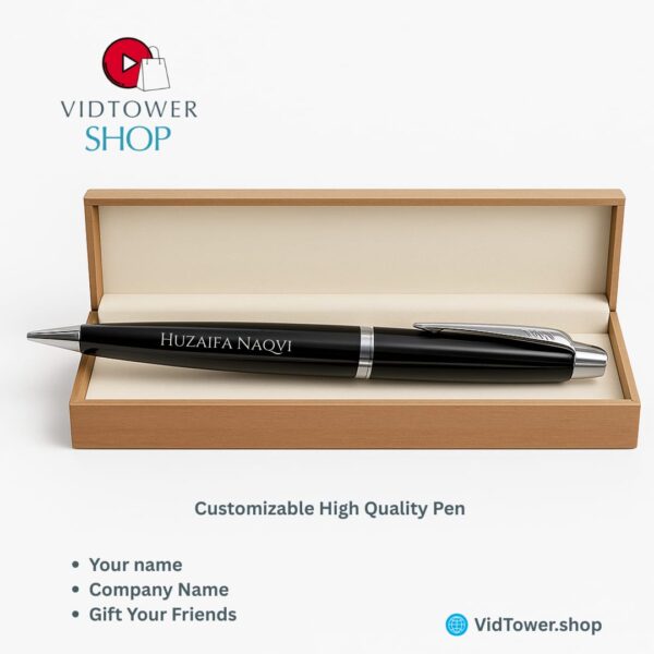 Customizable High-Quality Pen with Personalized Name or Company Name